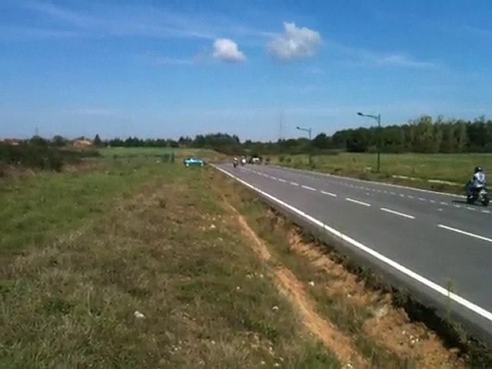 Spitro Bigbore 86cc vs Moto Kawazaki ER6-F 1ère éssai