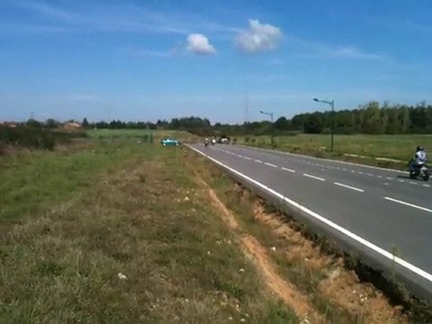 Spitro Bigbore 86cc vs Moto Kawazaki ER6-F 1ère éssai