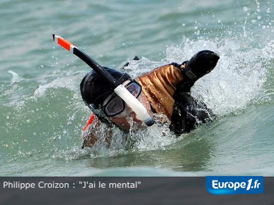Philippe Croizon : "Mon mental est prêt"