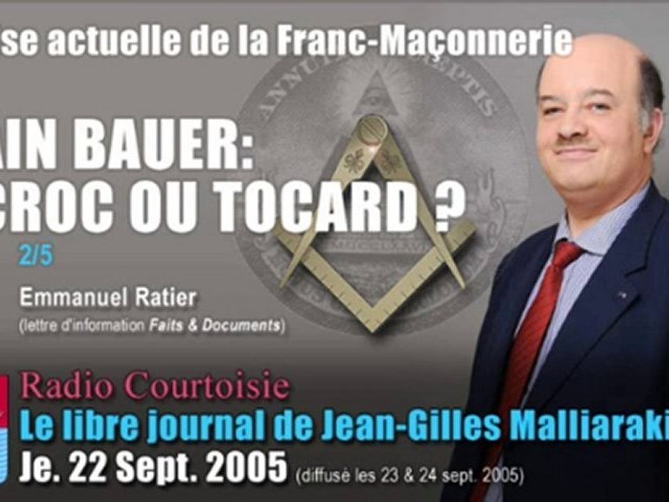 Alain Bauer: "Le Crépuscule des frères" (2/5)
