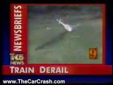 News Chopper Crashes While Filming Train Derail Aftermath