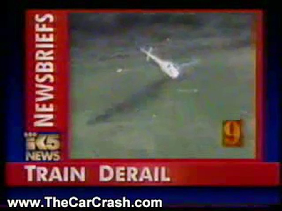 News Chopper Crashes While Filming Train Derail Aftermath