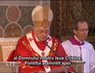 Papa: Domnul rastignit este izvor de viata si de mantuire