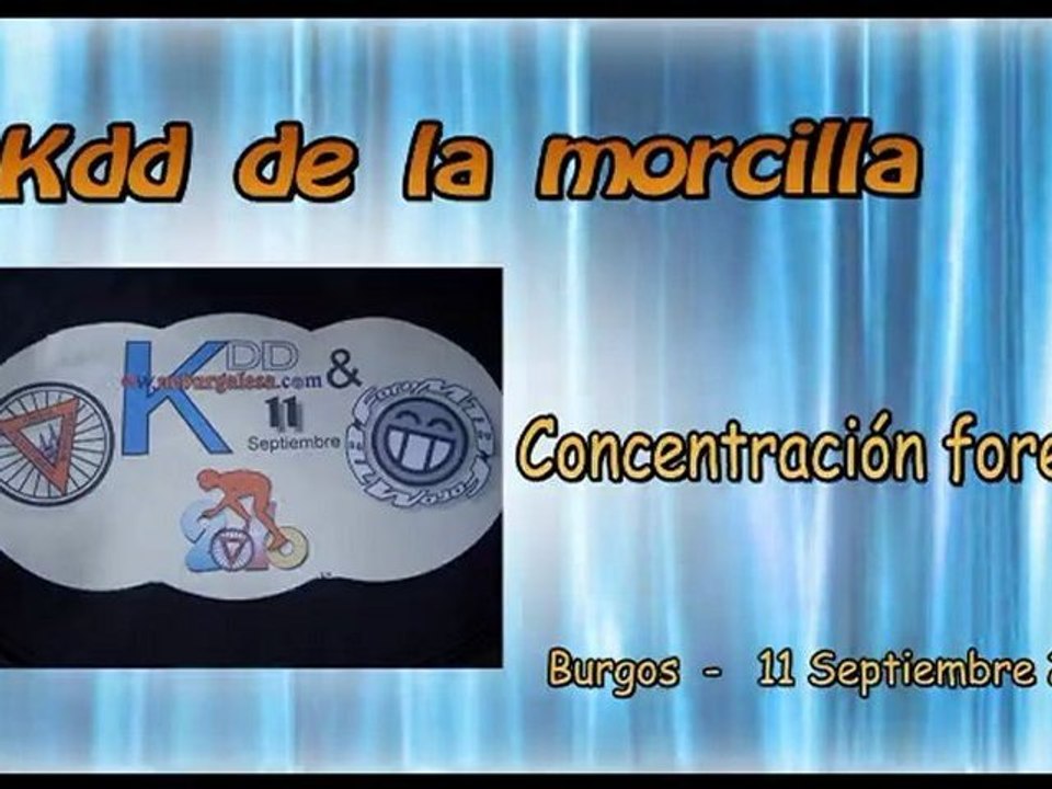 Kedada de la morcilla. Burgos 11 Septiembre 2010