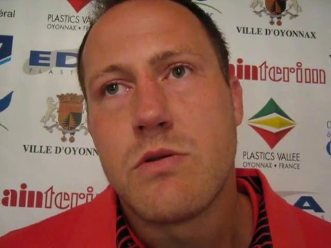 Rugby - Naude Beukes réagit après US Oyonnax - Carcassonne