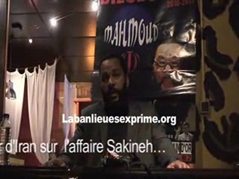 Dieudonné, Affaire Sakineh retour d'Iran 2/2