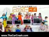 The Car Crash: Sony Happy Vega TV Japanese Commercial