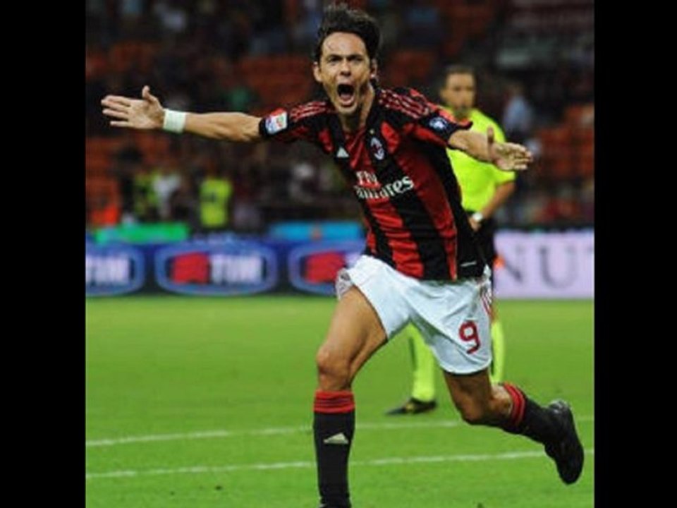 AC Milan 1-1 Catania Capuano great-strike, Inzaghi scored