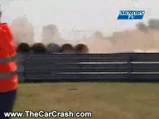 The Car Crash: FIA GT Lamborghini Auto Accident