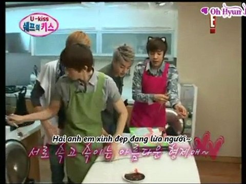 [Vietsub]100604 U-Kiss Chef's Kiss Ep2 P6