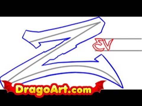 How to draw Zevo-3, step by step