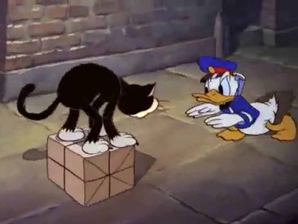 Donald Duck -  Donalds Lucky Day 1939 cartoon anime