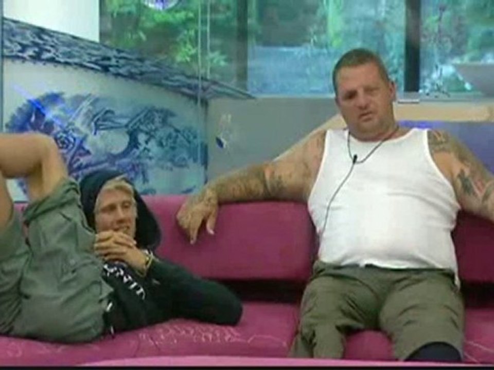 She looks like she's trying to get out of prison