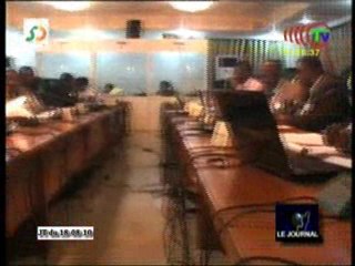 Audience au ministère des postes et télécommunications