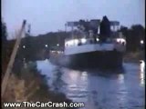 The Car Crash: Boat Crashes Into a Bridge