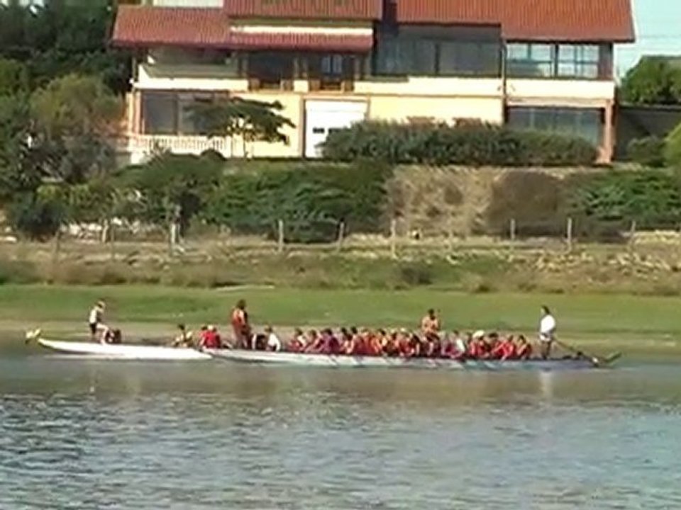 Dragon boat - Poucharramet 11 sept. 2010 - course3