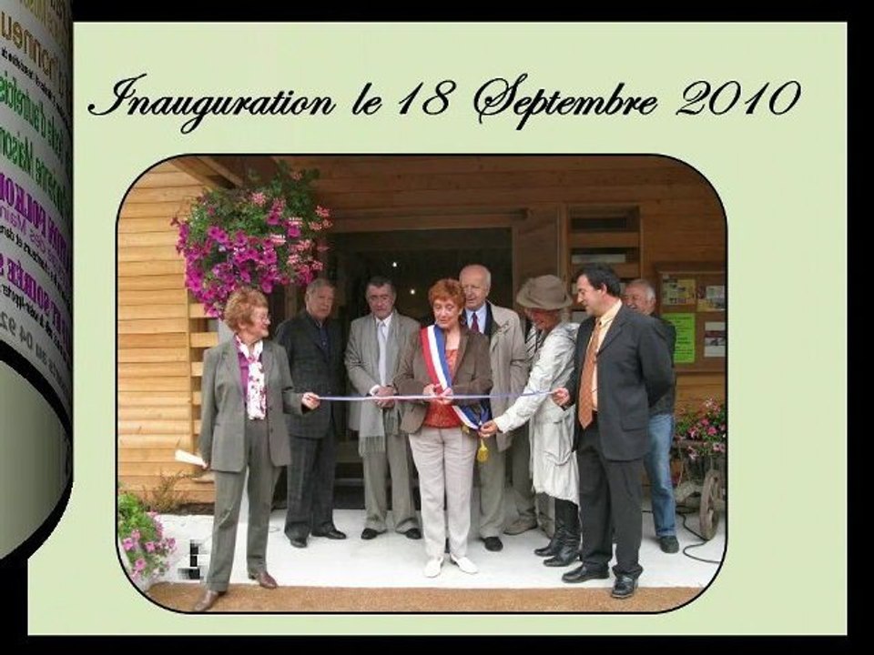 Inauguration du musée de Pont du Fossé dans le champsaur