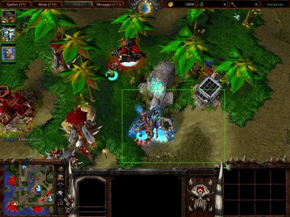 wacraft 3 the frozen throne "fin"