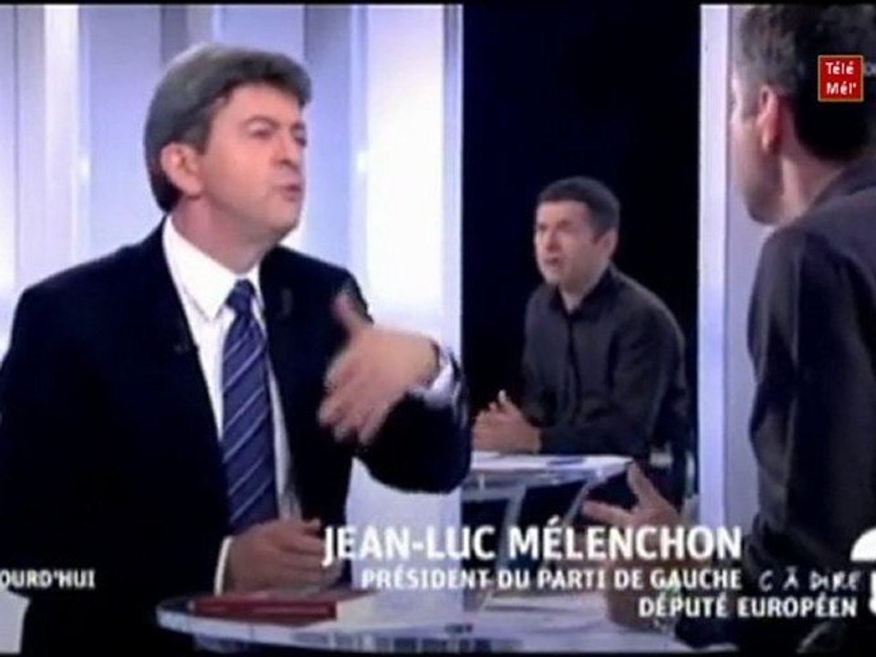 Mélenchon dans C à dire le 16.09.10