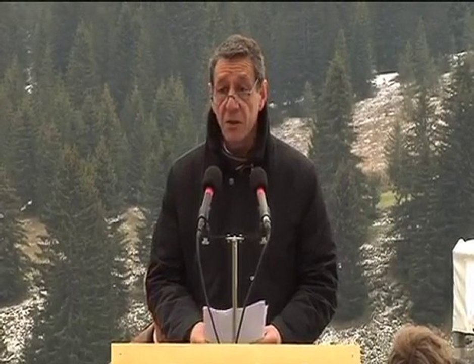 Serge portelli - Parole de résistance - Glières 2010