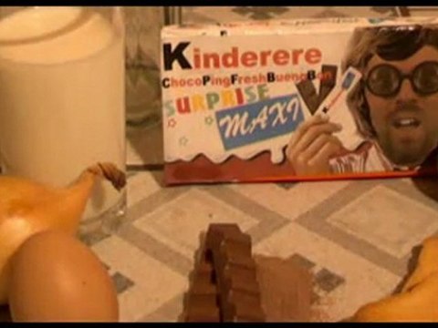 kinderere chocolat (parodie) humour debile et absurde