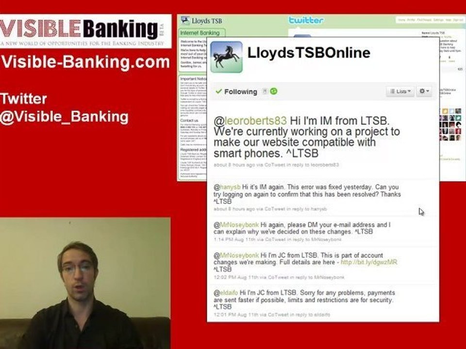 How Well Does Lloyds TSB Support its Customers on Twitter?