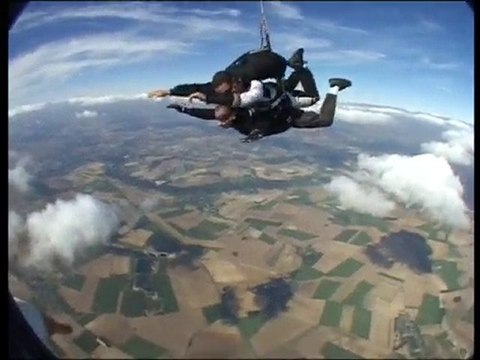 Saut parachute / Ralenti