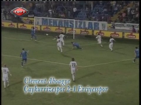 Çaykur Rizespor - Kayseri Erciyesspor Maç Özeti