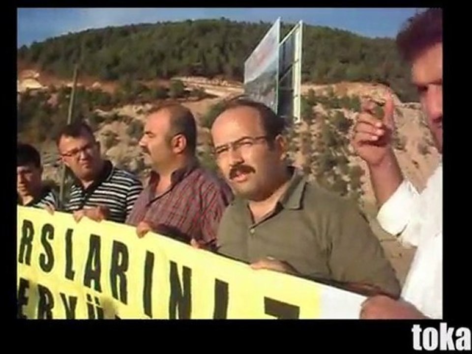 TOKAD Hes Protesto