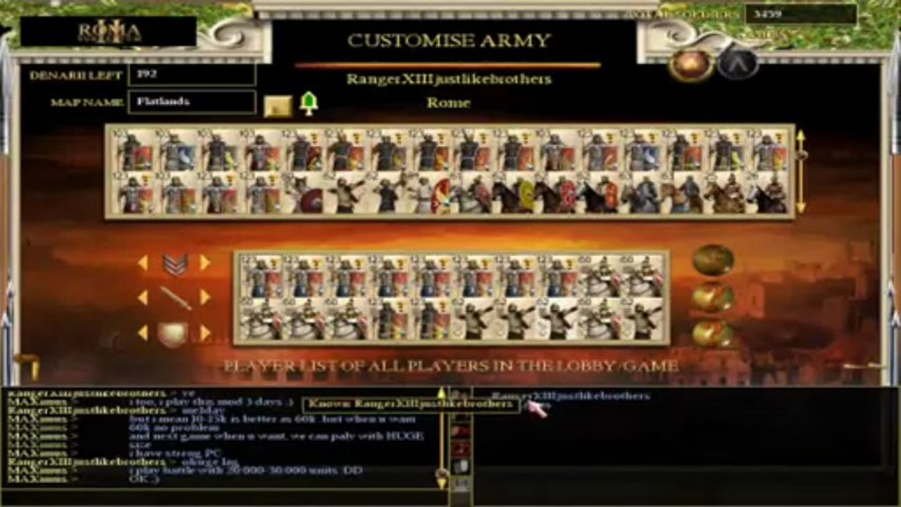 Rome Total War SURRECTUM II -RangerXIII ,danhowe vs  MAXimus