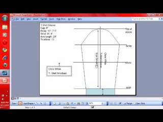 Pattern Making: How to Make a T Shirt Pattern- Sleeve ...
