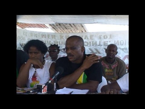 TCSV : Conférence de presse UGTG avec Gaby Clavier