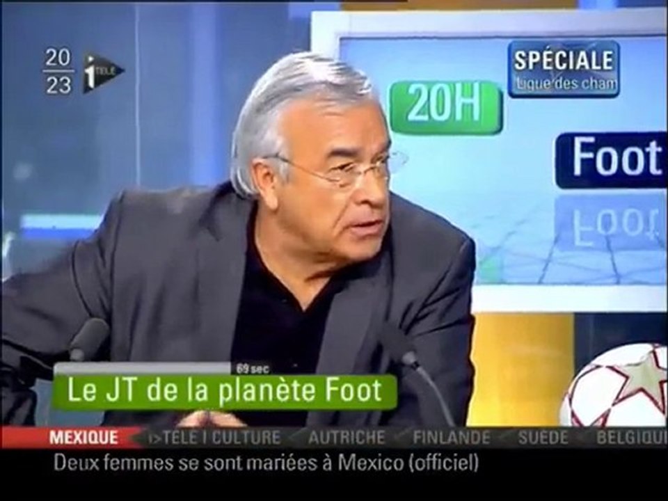 JT de la planète Foot 3 Mars 2010