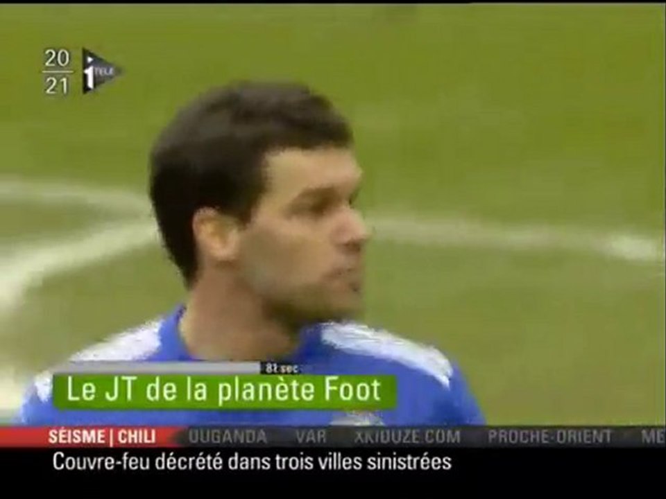 JT de la planète Foot 2 Mars 2010