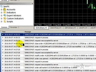 Metatrader 4 Tutorial by IamFX - Journal & Experts