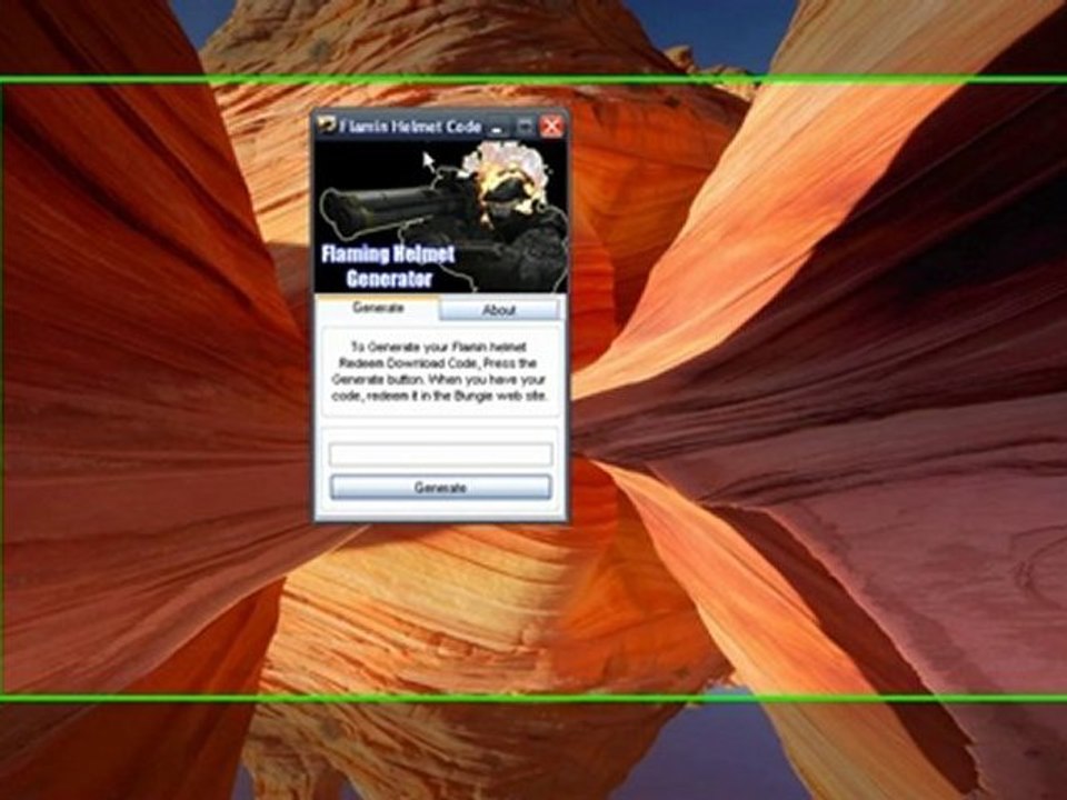 How to get Halo Reach Flaming Helmet Code Free!