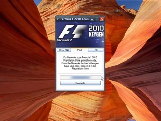Formula F1 2010 Crack Xbox 360 / PS3 / PC