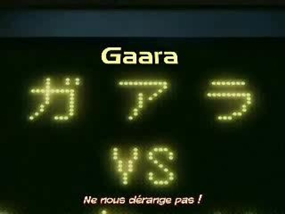 Gaara .VS. Rock Lee