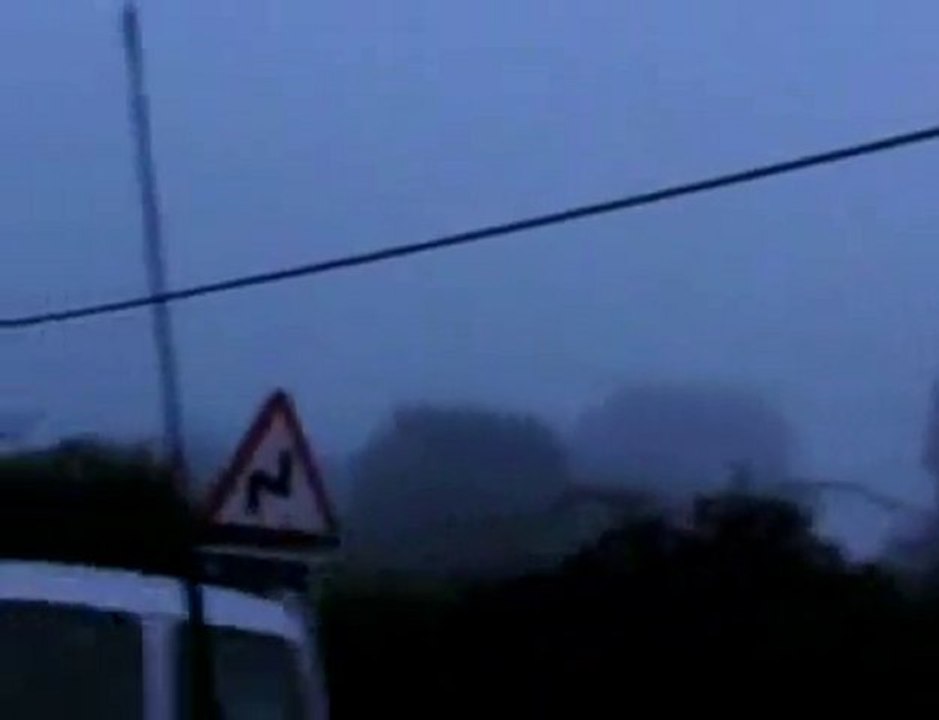 Ufo Recorded From A Car