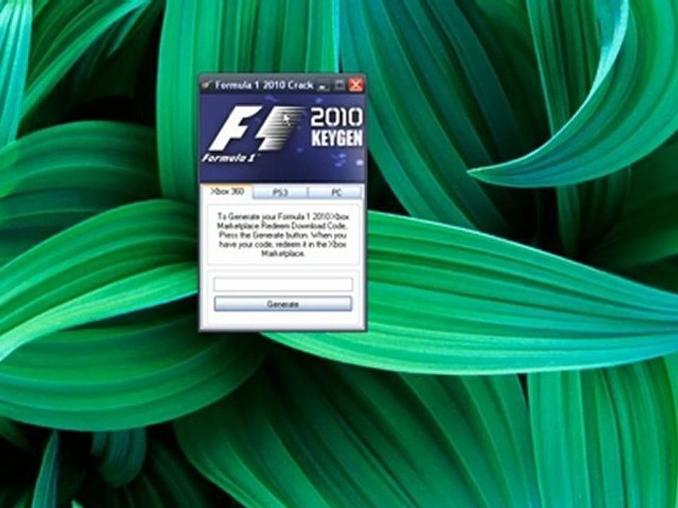 Formula F1 2010 Crack! Download - Xbox360 PS3 or PC!