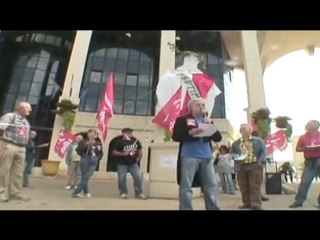 Inauguration statue Frêche