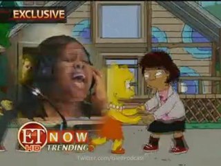 Glee on Simpsons Preview