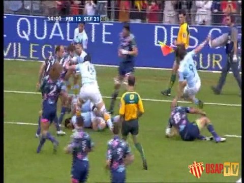 Le résumé du match USAP STADE FRANCAIS