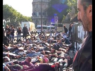Stunt du 20/09/2010 à Paris: sida, le compte n'y est pas !