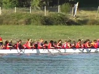 Dragon boat - Poucharramet 11 sept. 2010 - le 2000 mètres