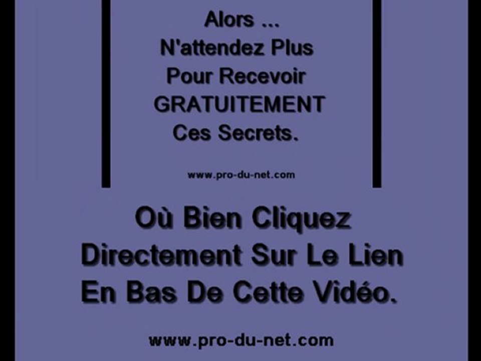 Découvrez cet incroyable revenu à domicile !