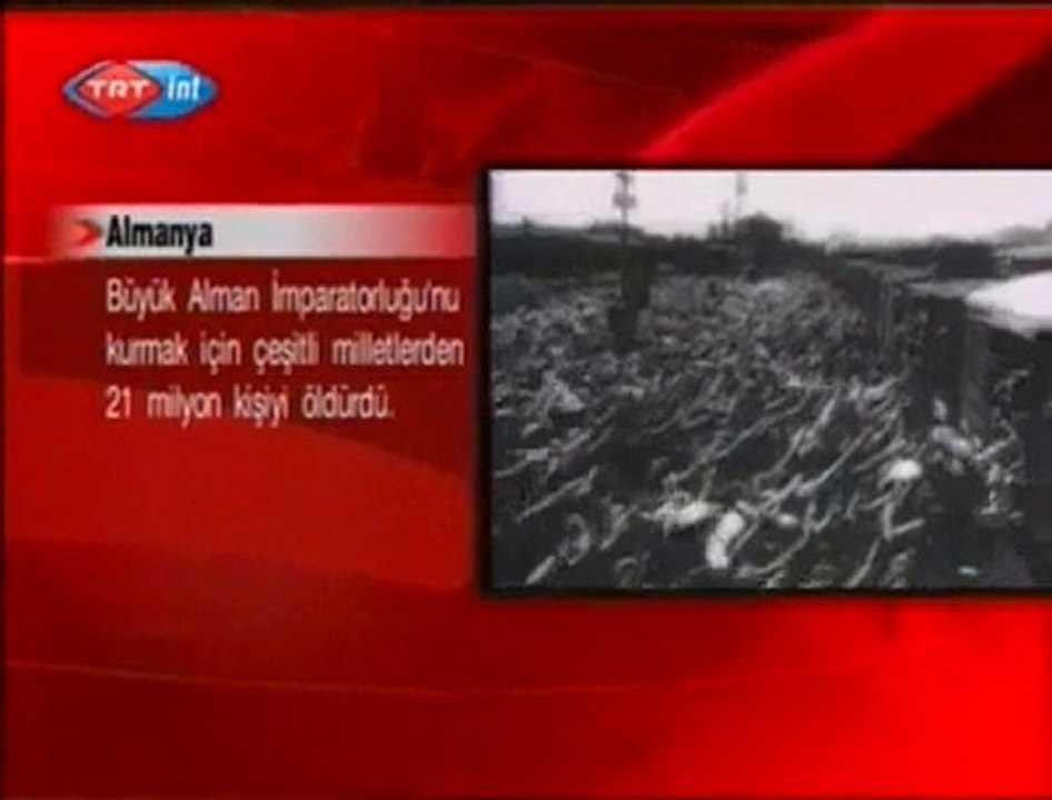 Yabancı ülkelerin yaptığı soykırımlar !