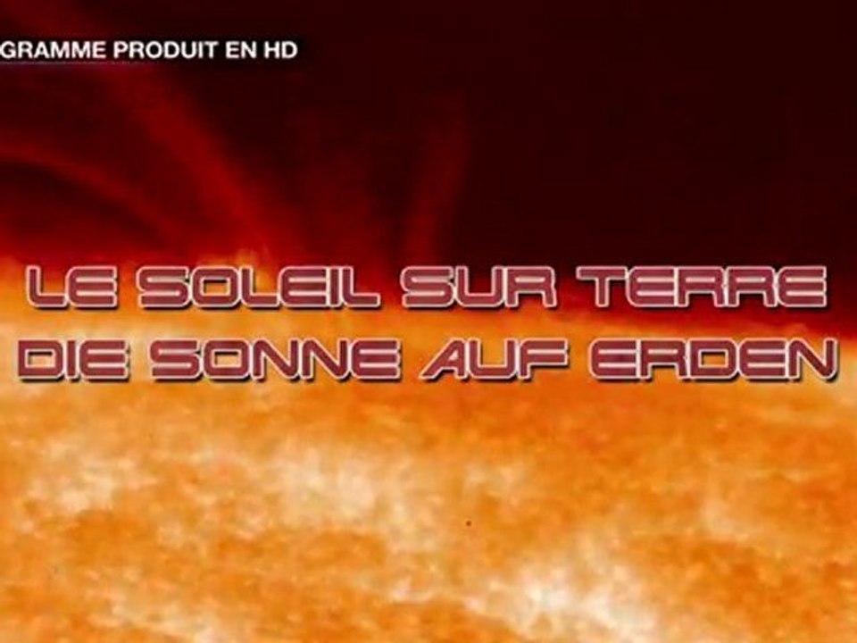 le soleil sur Terre - fusion nucleaire - intro