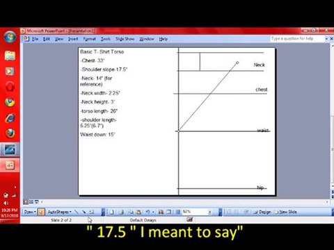 Pattern Making: How to Make a T Shirt Pattern- Drafting ...