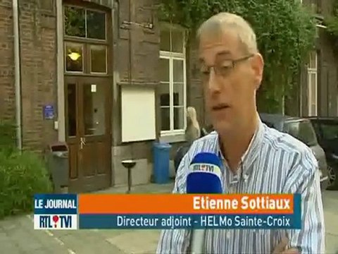 HELMo Sainte-Croix au JT de RTL-TVi